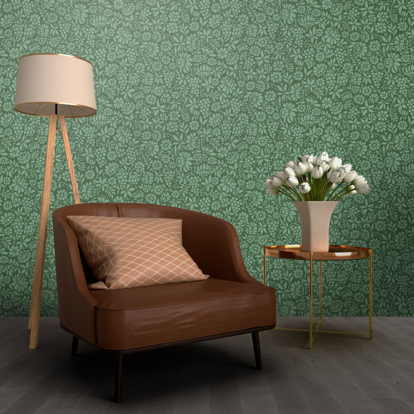 Alma's Authentic Vintage 1950's Reproduction Wallpapers