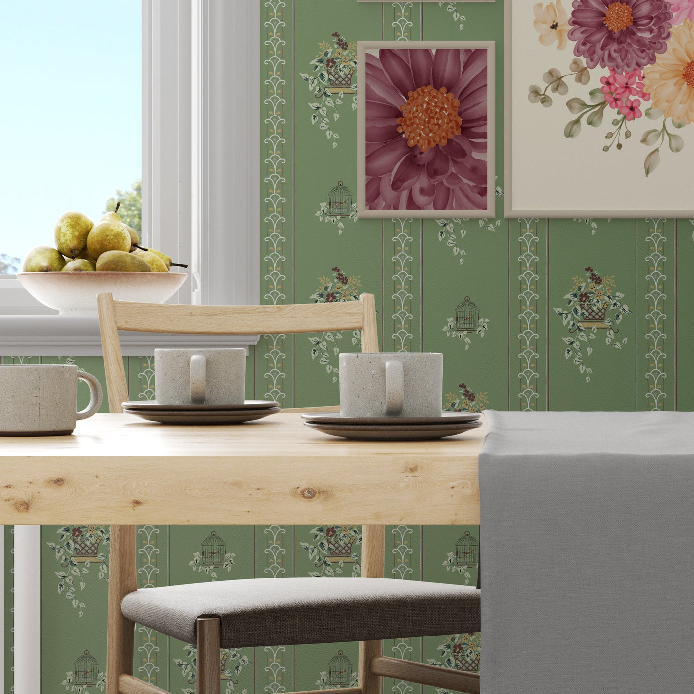 Sam's Authentic Vintage 1950's Reproduction Wallpapers
