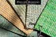 Heavy Madagascar Green Washed by Phillipe Romano Naturals Raffia Wallpaper - Milano Madagascar Collection