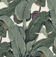 The Iconic Beverly Hills™ Banana Leaf Fabric - Oxford Olive Green