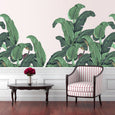 Beverly Hills™ Tropical Mural - Cabernet Red